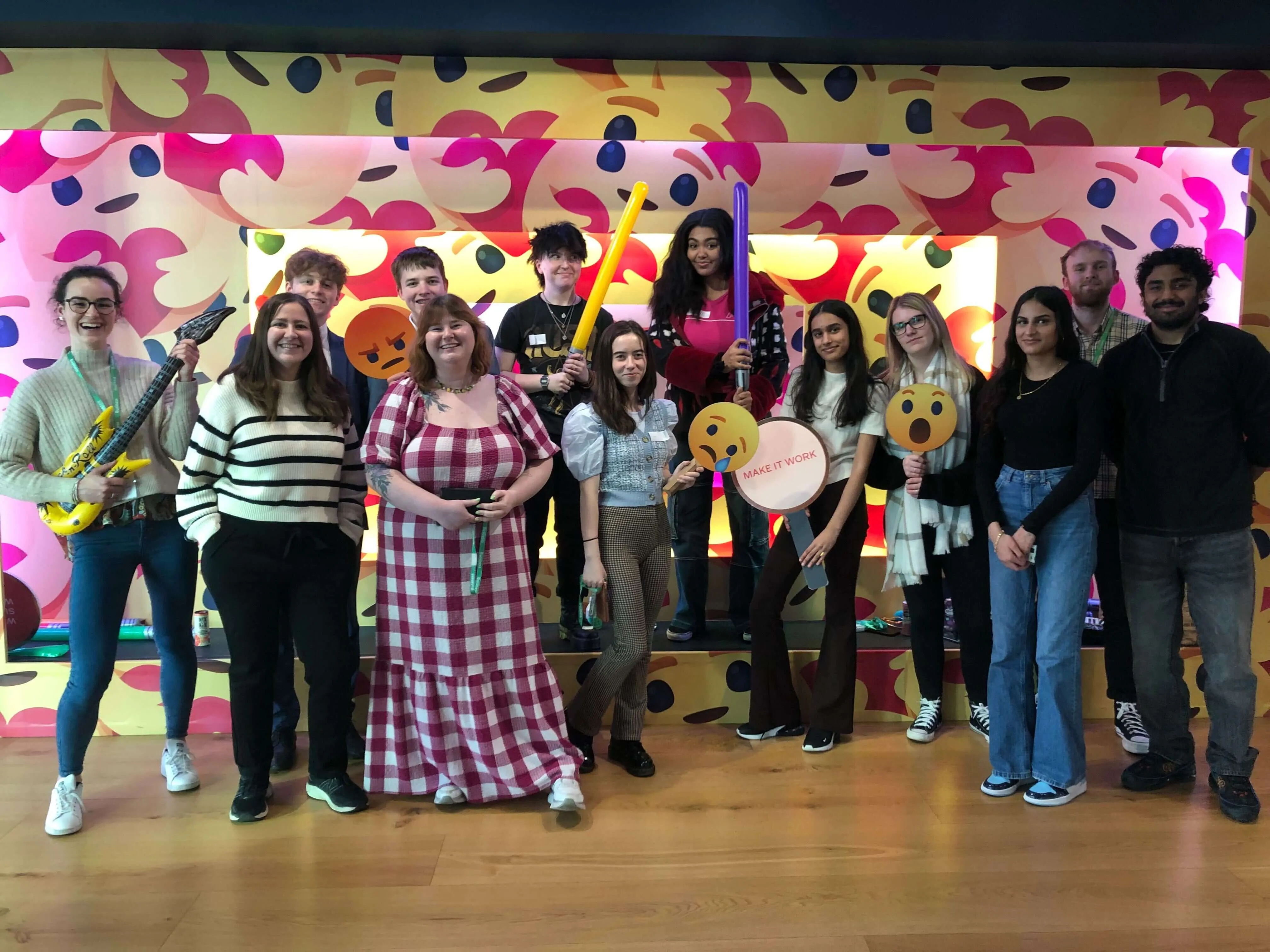 Ending our visit with a photo opportunity for the whole group.