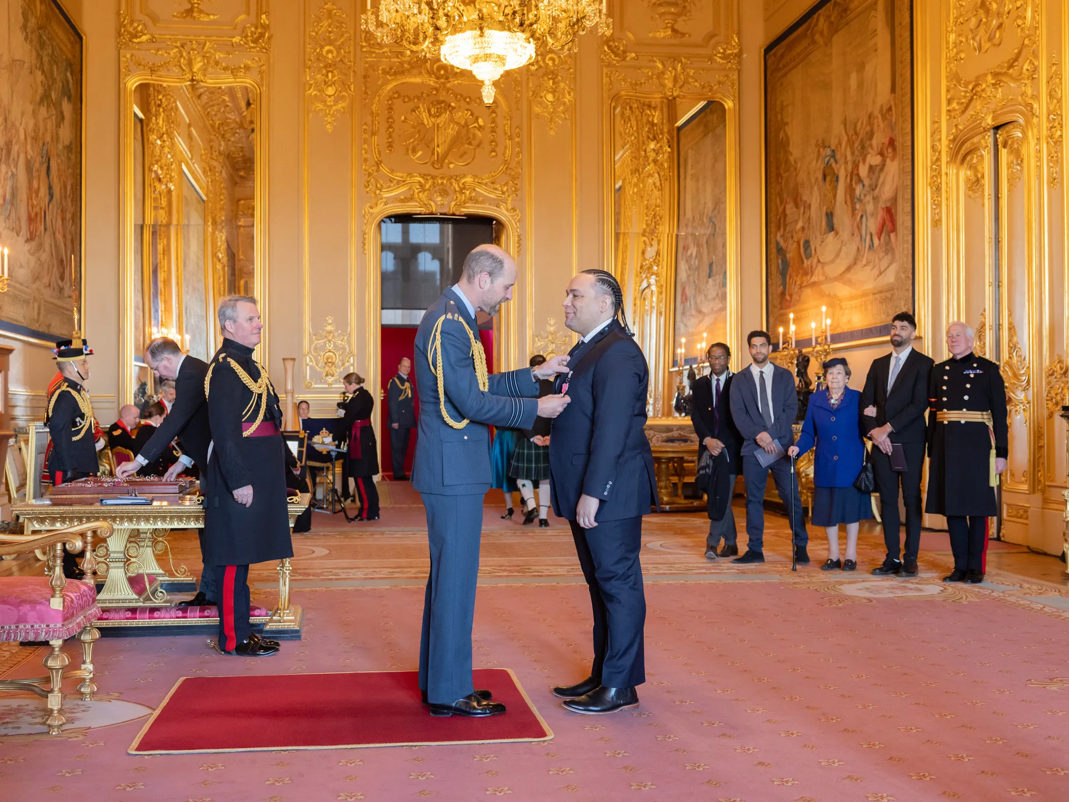 ALEX HOLMES AWARDED OBE  FOR SERVICES TO YOUNG PEOPLE