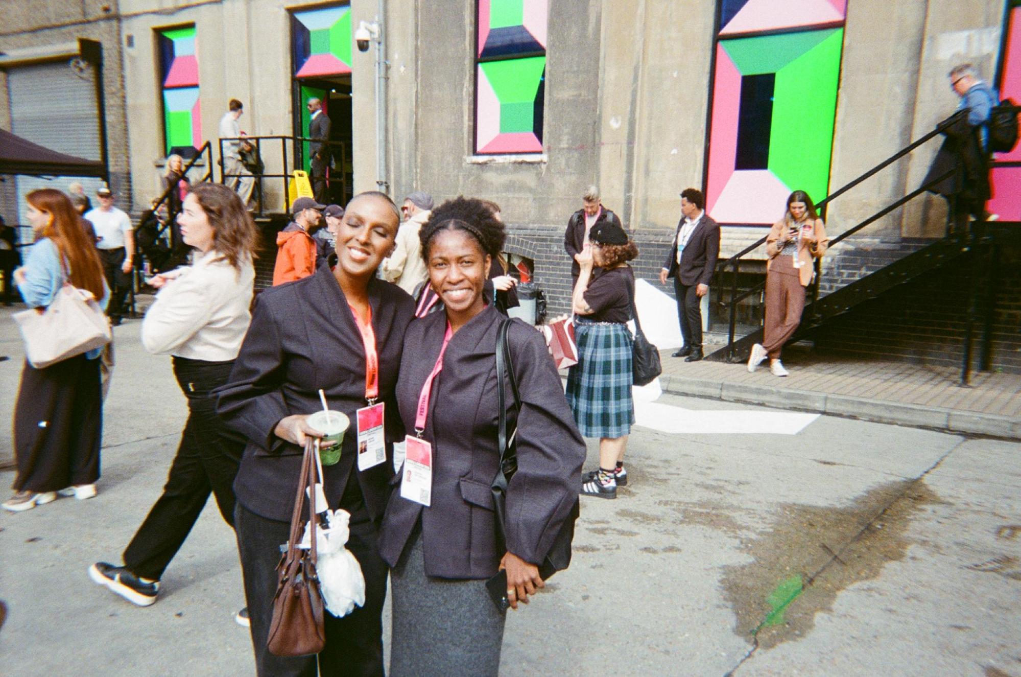 The Diana Award alumni Rianna snapped in between events