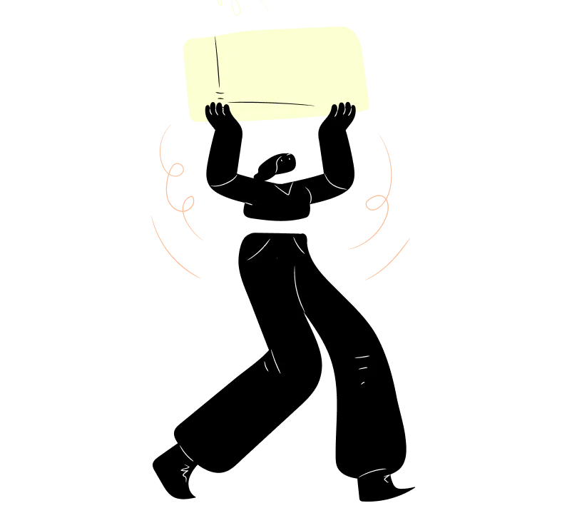 Verkäufer legt Artikel sicher in Smart-Locker Box bei gegenstand.de