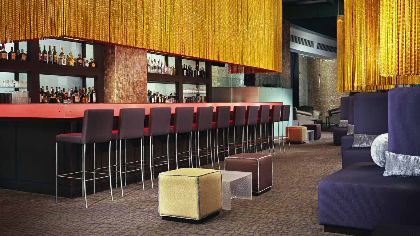 Resort lobby bar