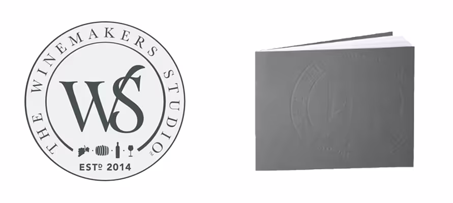 Brand logo and product showcasing brand identity.