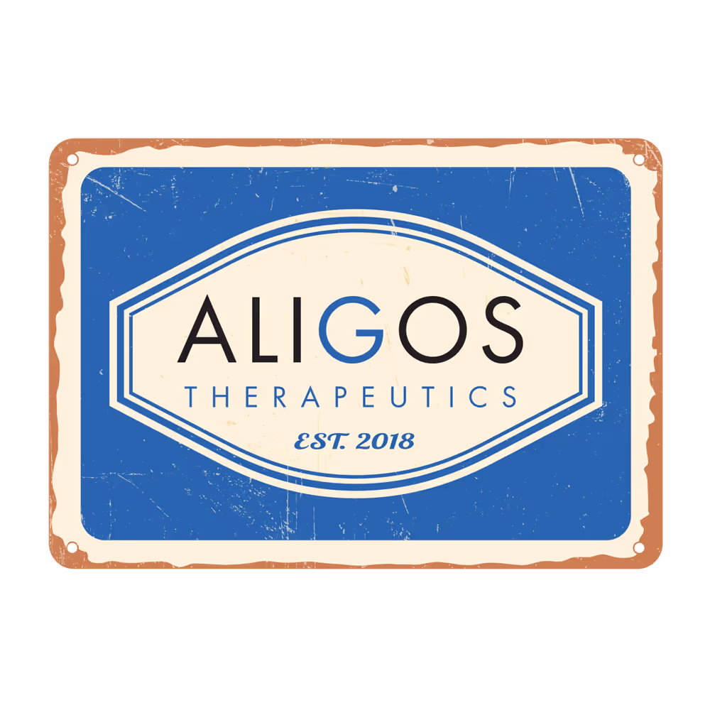 Aligos logo.