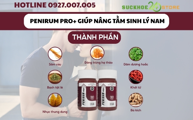 Thành phần của Penirum Pro+