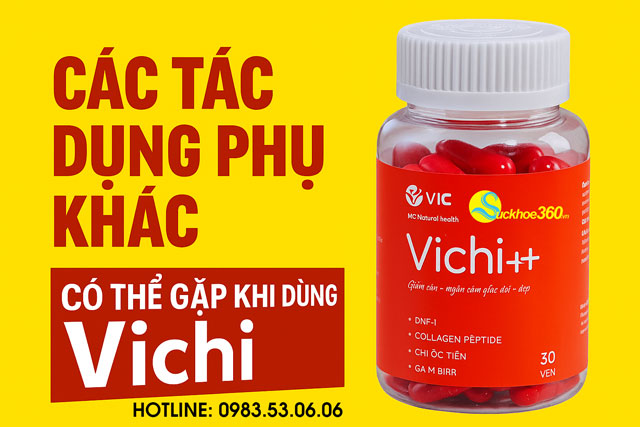 Tác hại khi sử dụng viên giảm cân Vichi hàng giả
