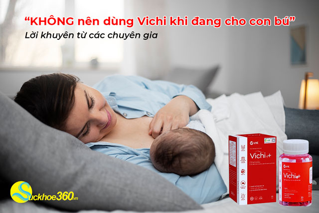 Mẹ cho con bú có dùng được giảm cân Vichi không?