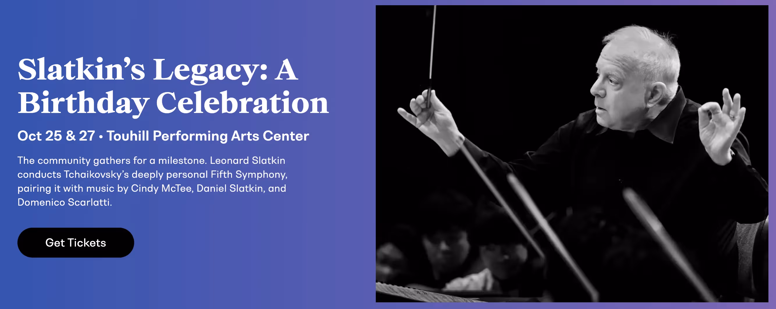 Slatkin's Legacy: A Birthday Celebration