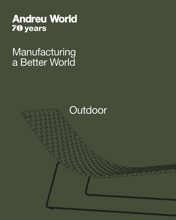 ANDREU WORLD Catalogue Outdoor 2025