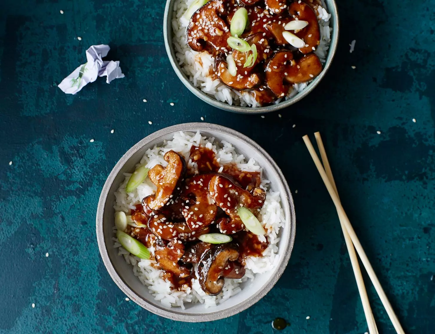 Sticky Shiitake Mushrooms BOSH!