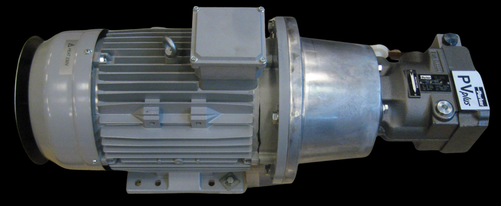 Hydraulikk pumpe-og motorenhet levert av Asker Hydraulikk