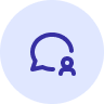 Message circle user
