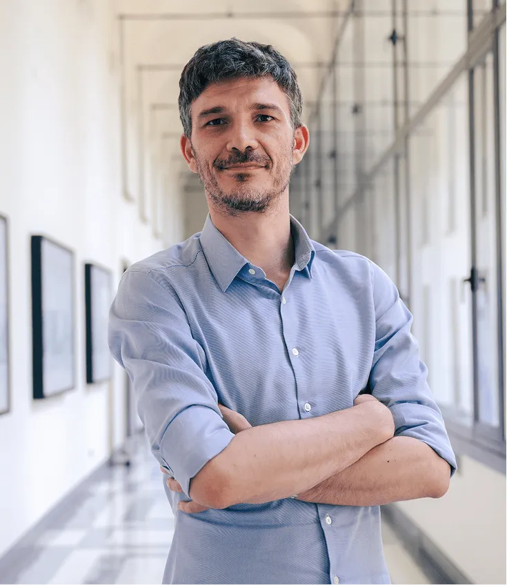 Andrea Crocco lächelt