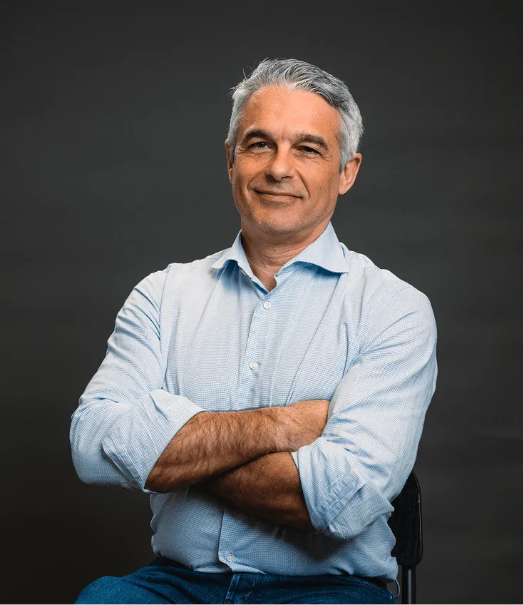 Jacopo Deyla lächelt
