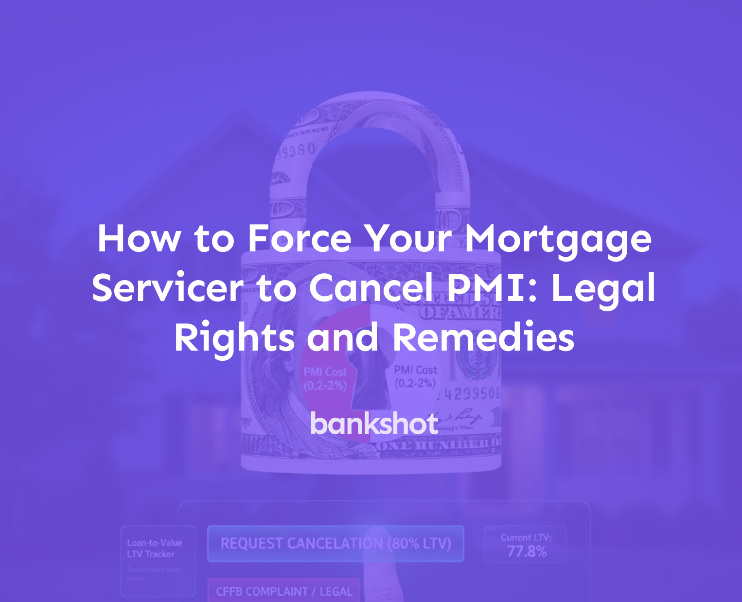How to Force Your Mortgage Servicer to Cancel PMI: Legal Rights and Remedies