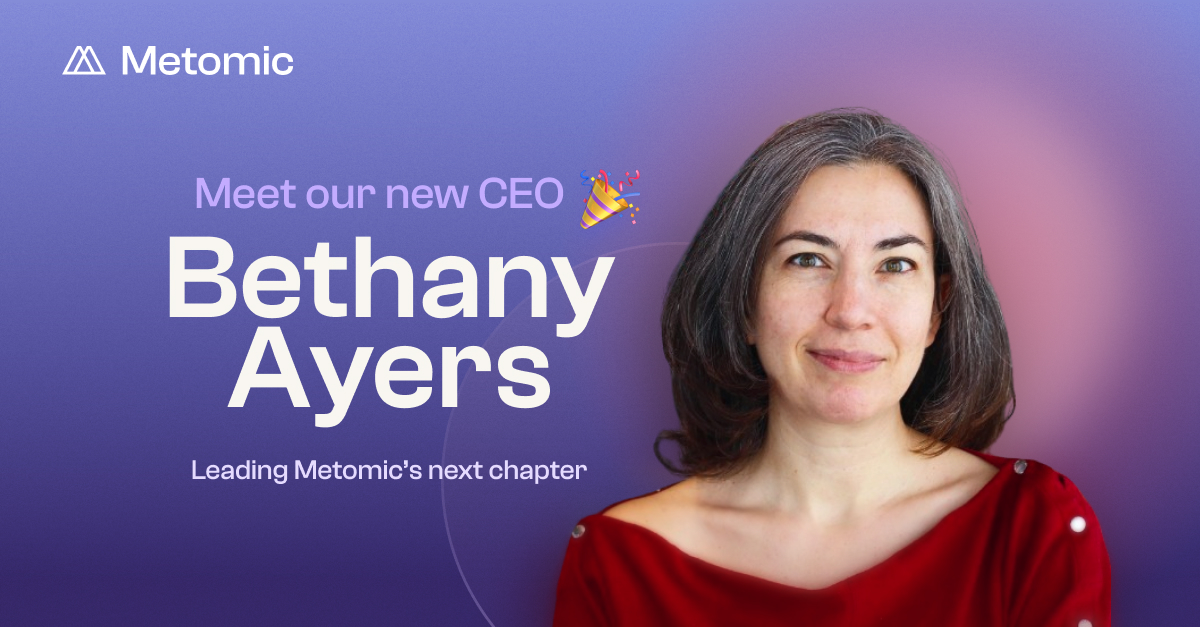 bethany ayers becomes metomic's new ceo