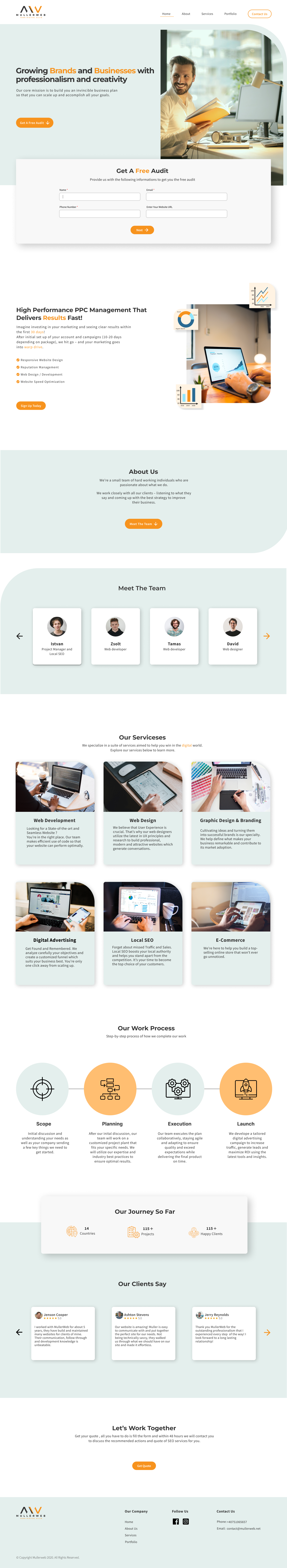A screenshot of web page
