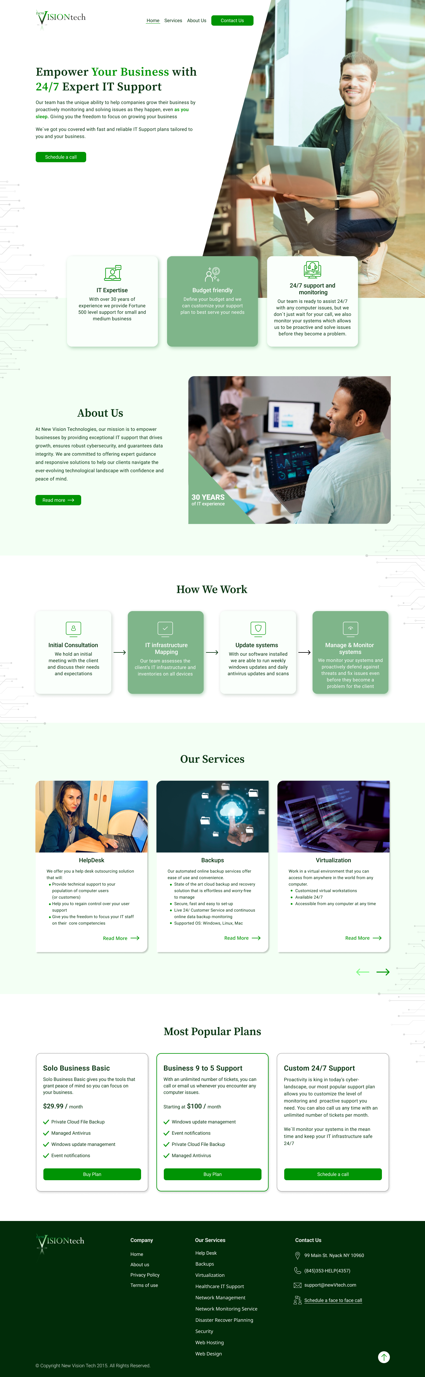 A screenshot of web page
