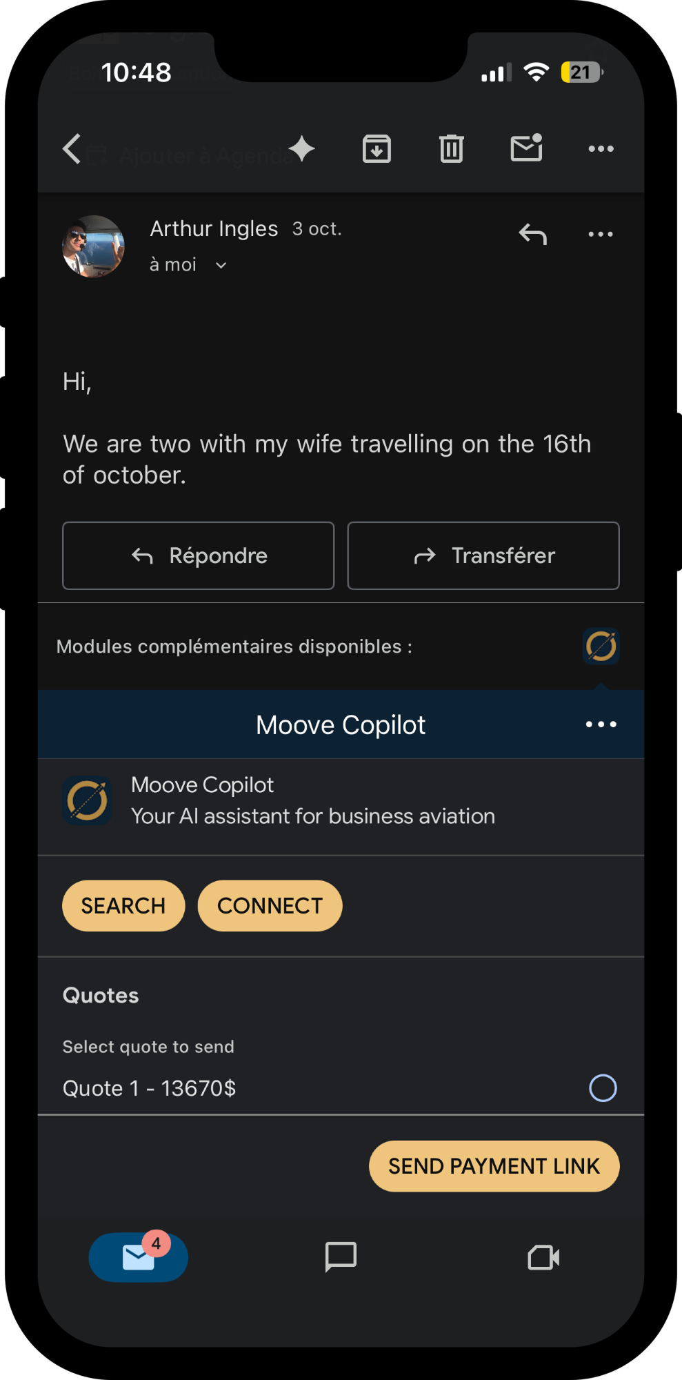iPhone mockup