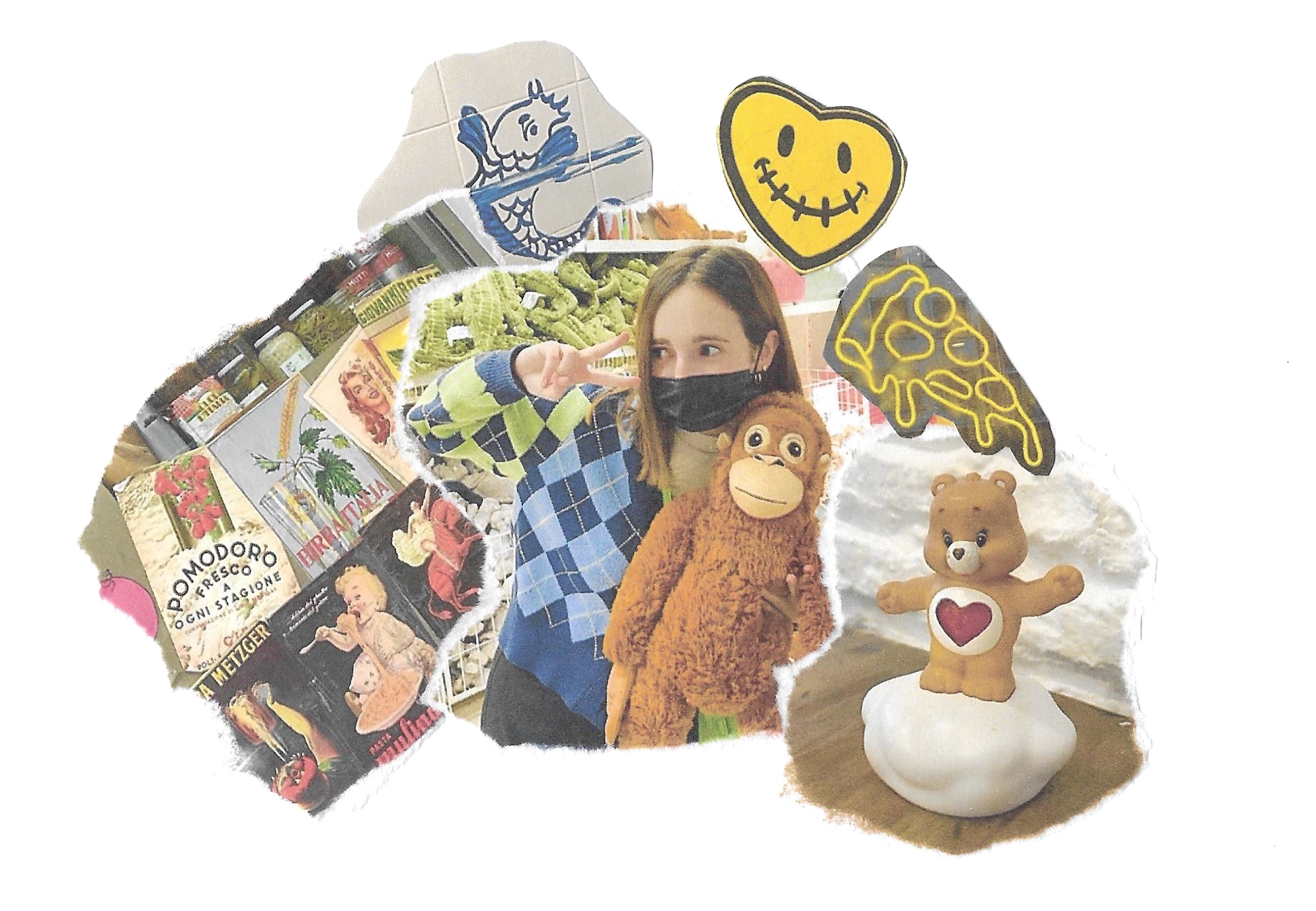 A collage of Celia Soler