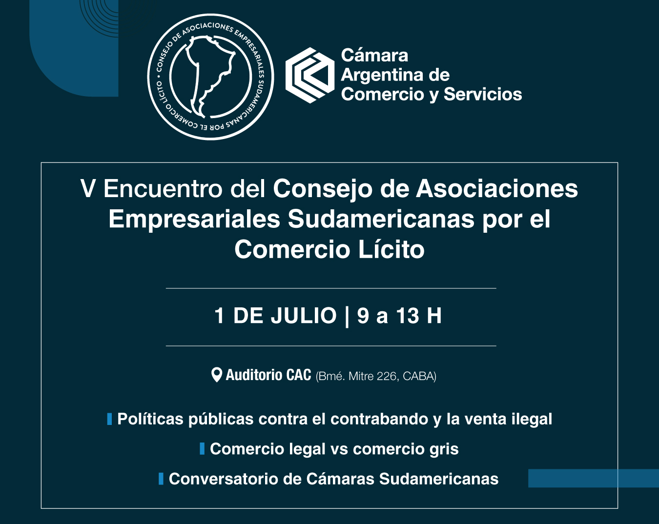 V Encuentro - Comercio Lícito