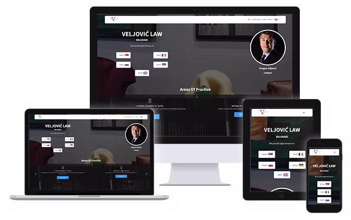 veljoviclaw.com - projekat