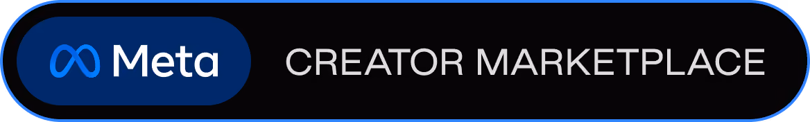 Meta Creator Marketplace Pill