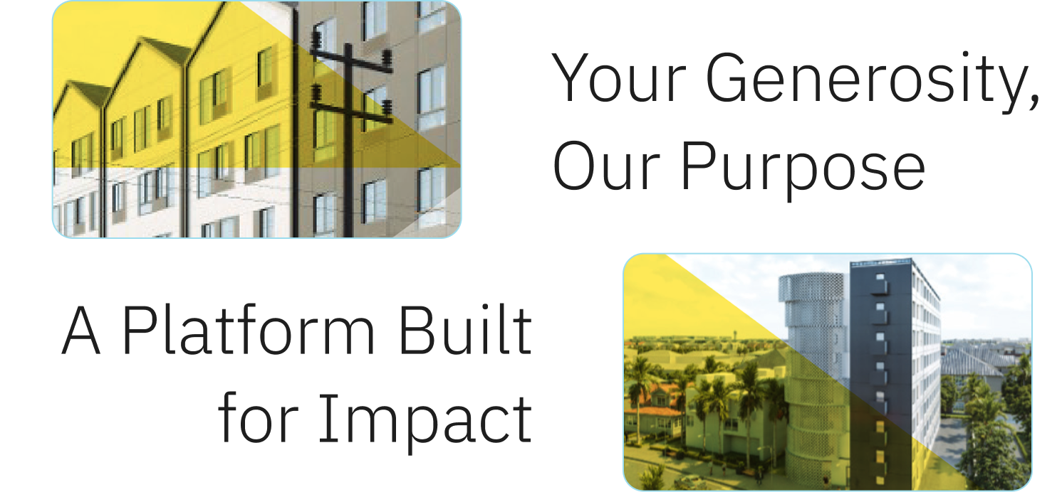 Join Us on Our Mission - Your generosity, our purpose