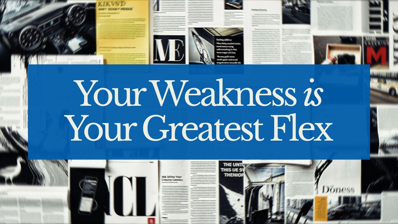 Your Weakness is your Greatest Flex
