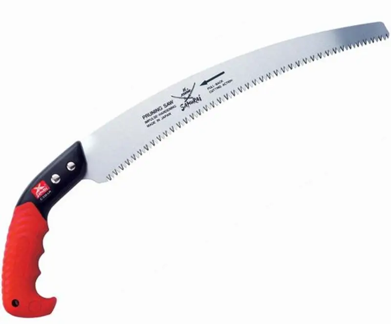 Samurai Ichigeki 13" Arborist Saw and Scabbard