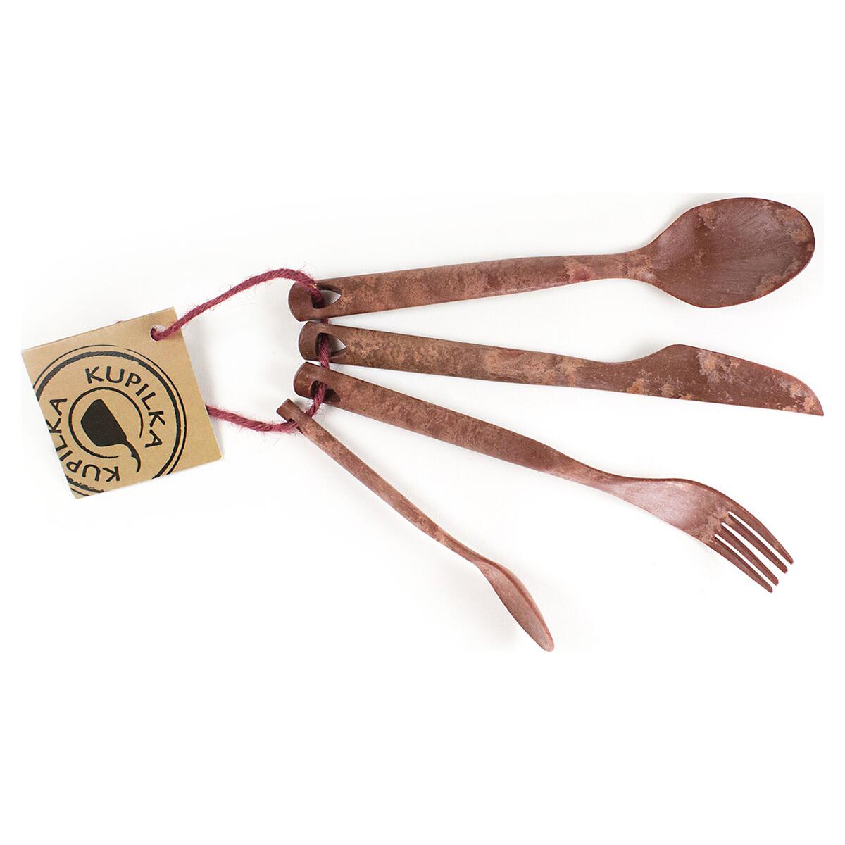 Cutlery Set (fork, knife, spoon, and teaspoon)