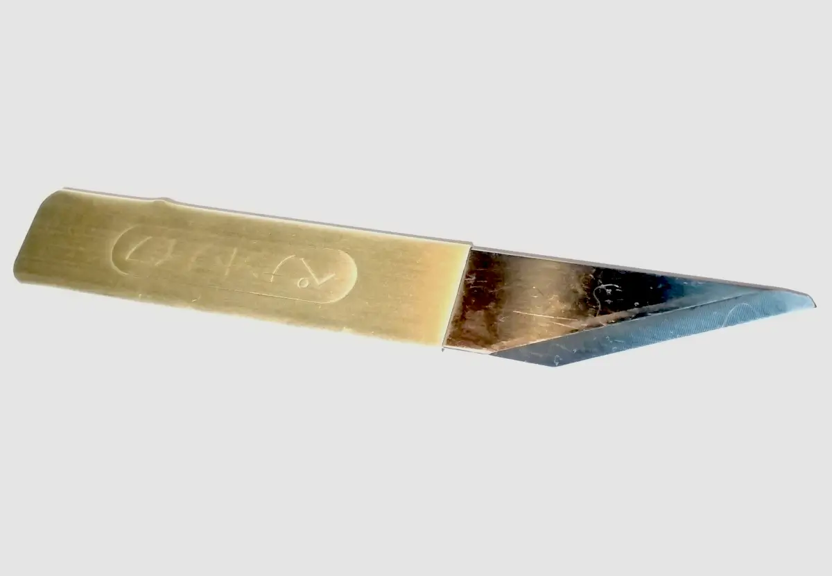 Brass Handle Pennant Knife