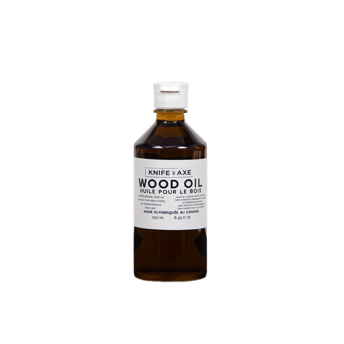 250ml bottle of wood oil