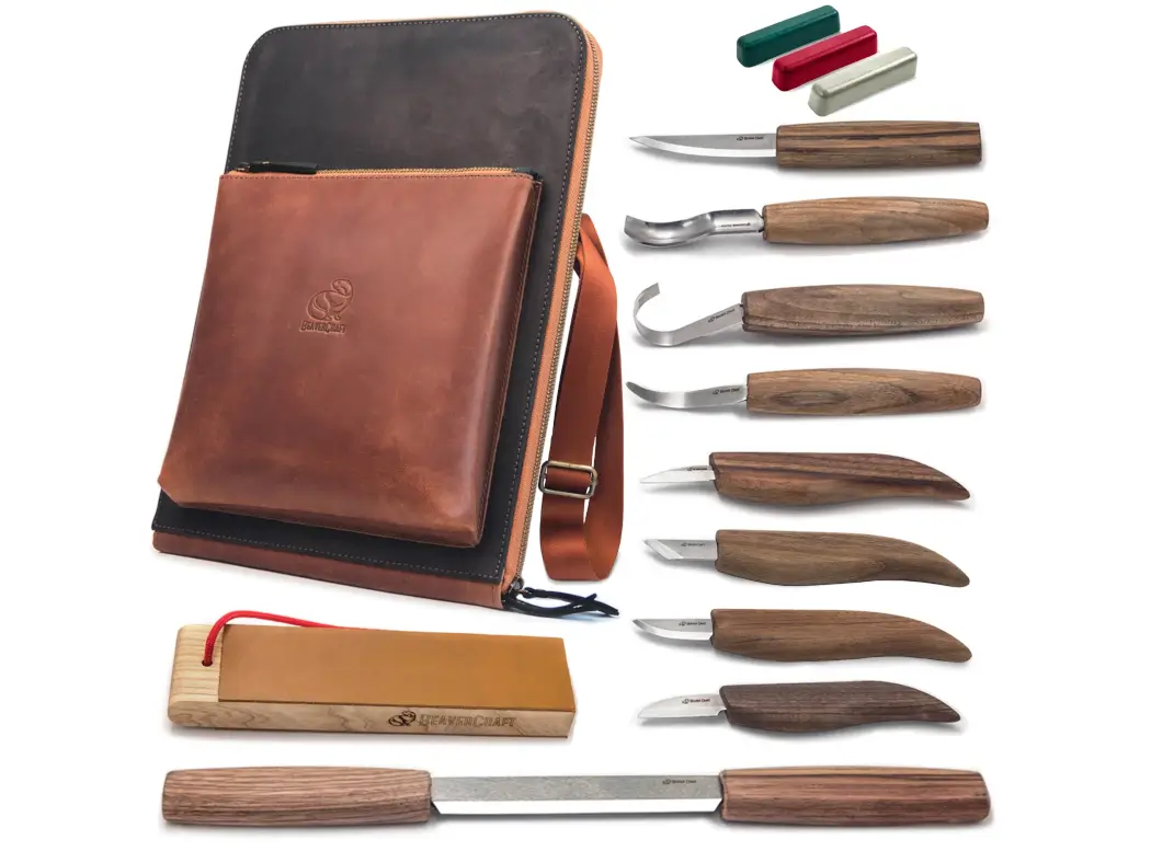 Deluxe Large Wood Carving Set