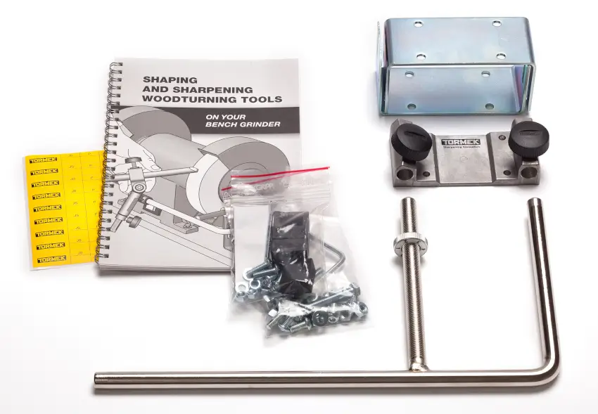 bench grinder mounting set