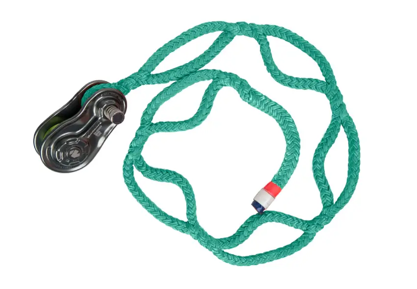 3/4 rigging block with ultra sling