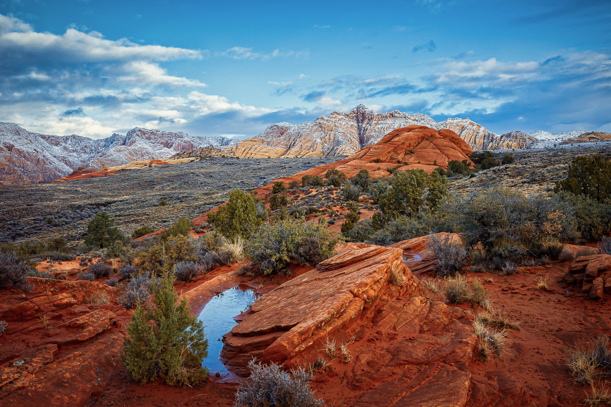 This beautiful image of Utah's landscape will be printed onto sleek metal with a recessed frameback and will be a classy, modern addition to your home. 