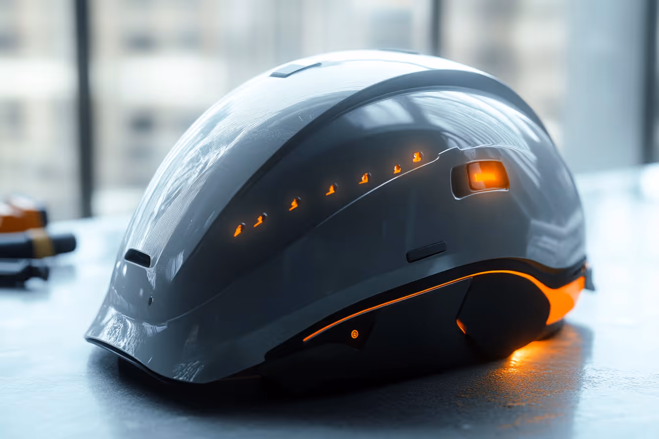 Bati-Mat securite sur chantier outils technologies casque intelligent
