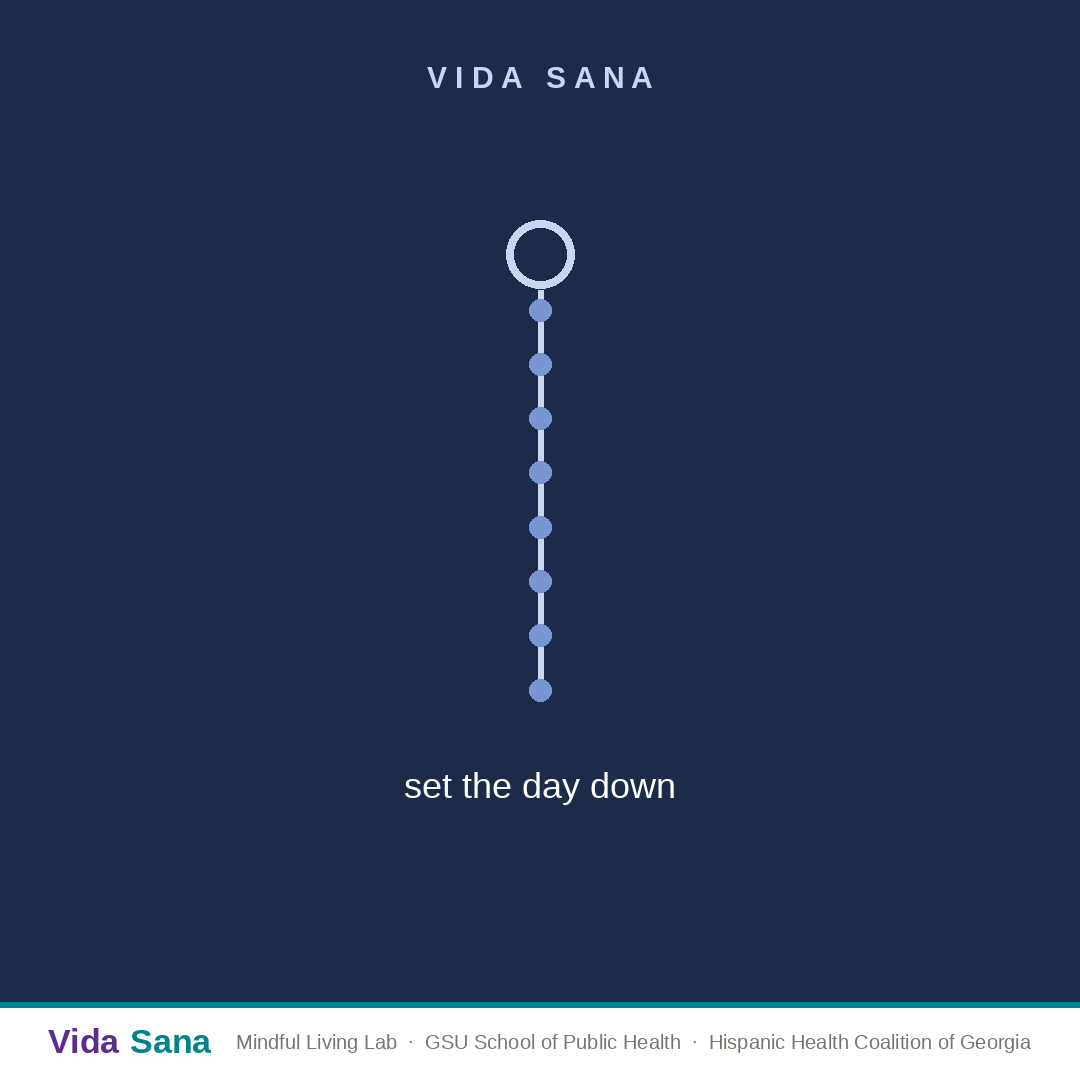 A five-minute body scan: deeper relaxation for the end of a long day