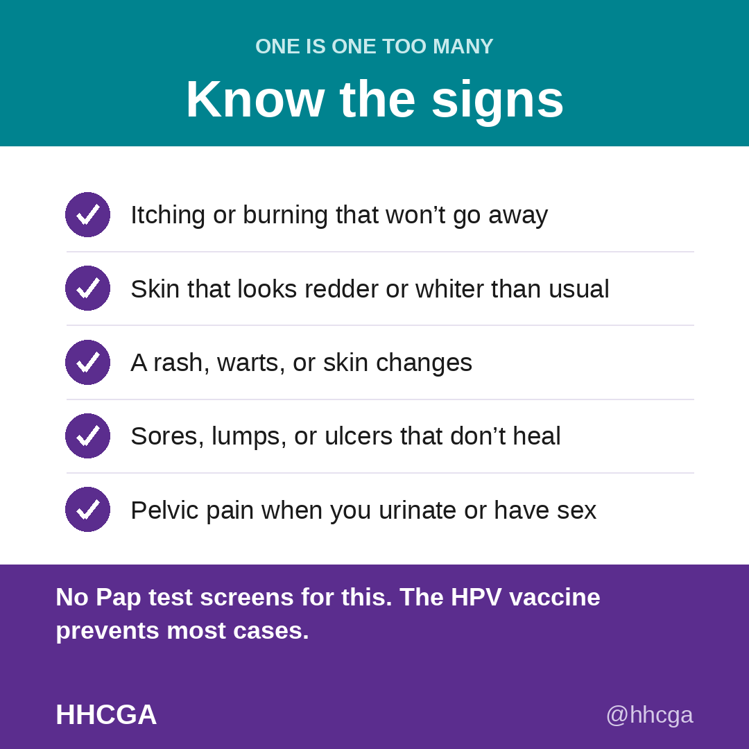 Vulvar cancer and HPV: the symptoms women miss and the vaccine that prevents them