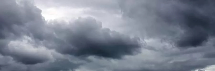Dark storm clouds