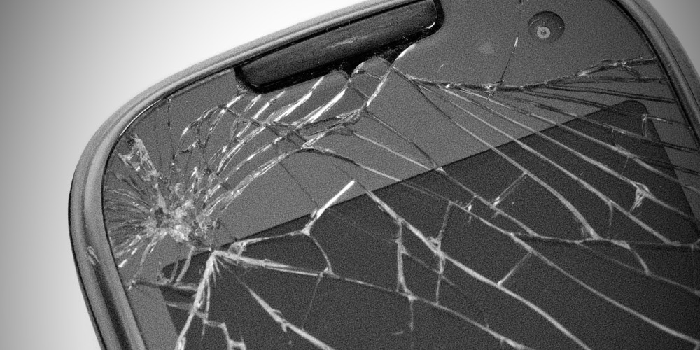 broken phone