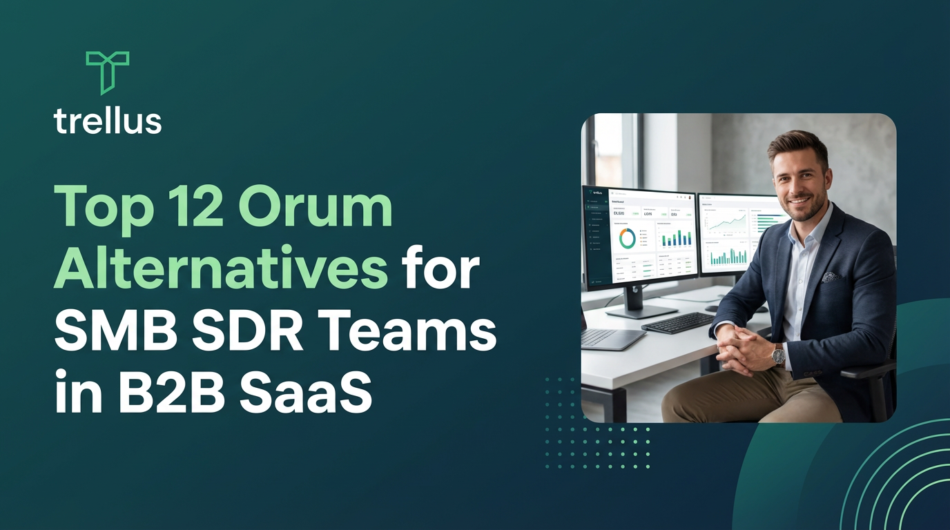 Top 12 Orum Alternatives for SMB SDR Teams in B2B SaaS