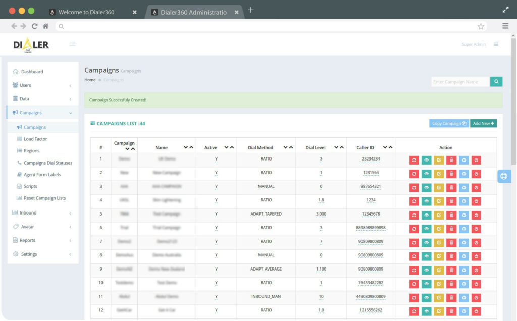 How to setup your first campaign? - Dialer360