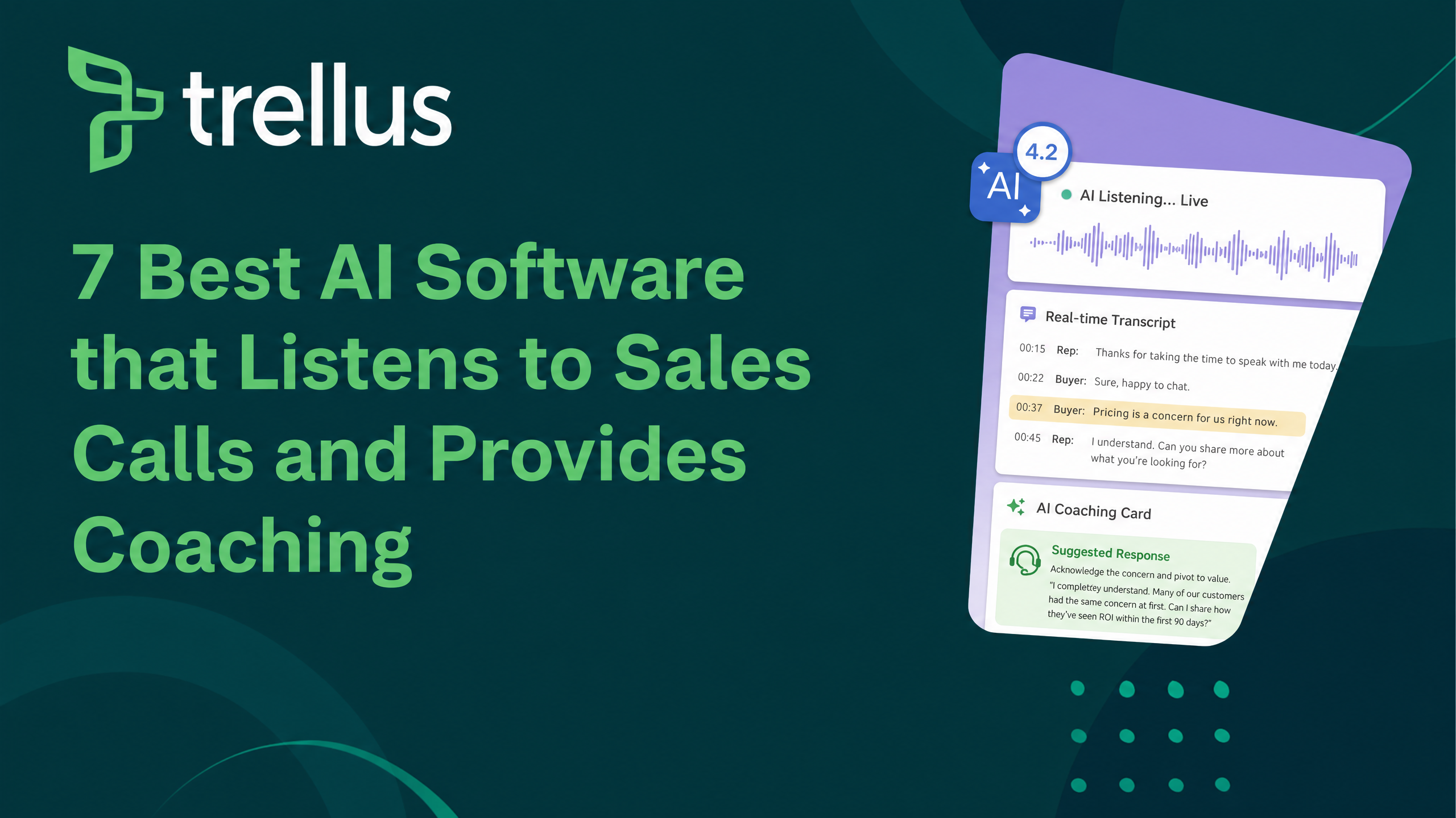 7 Best AI Software that Listens to Sales Calls and Provides Coaching (2026 Guide)