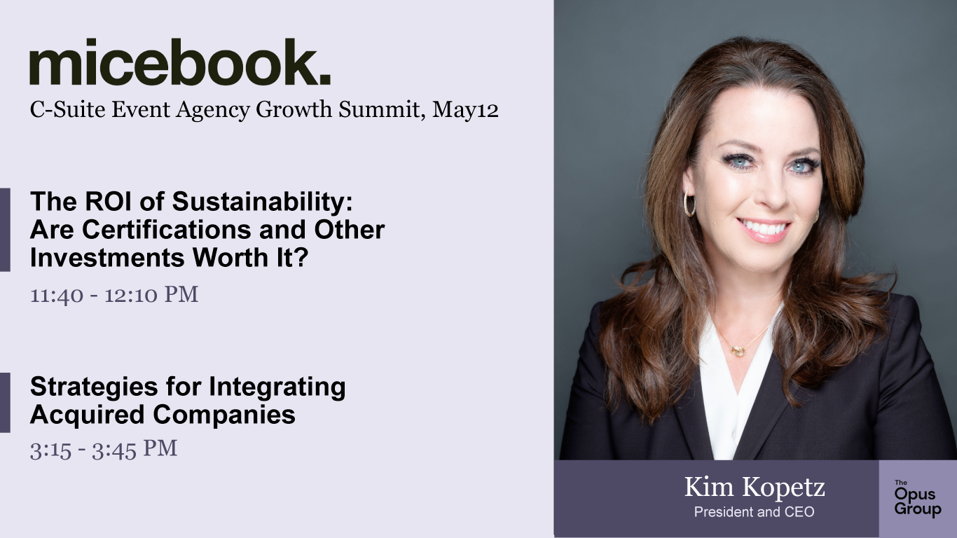 Kim Kopetz Speaking at micebook C-Suite Summit