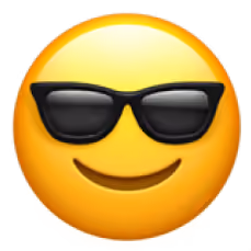 smile in glases