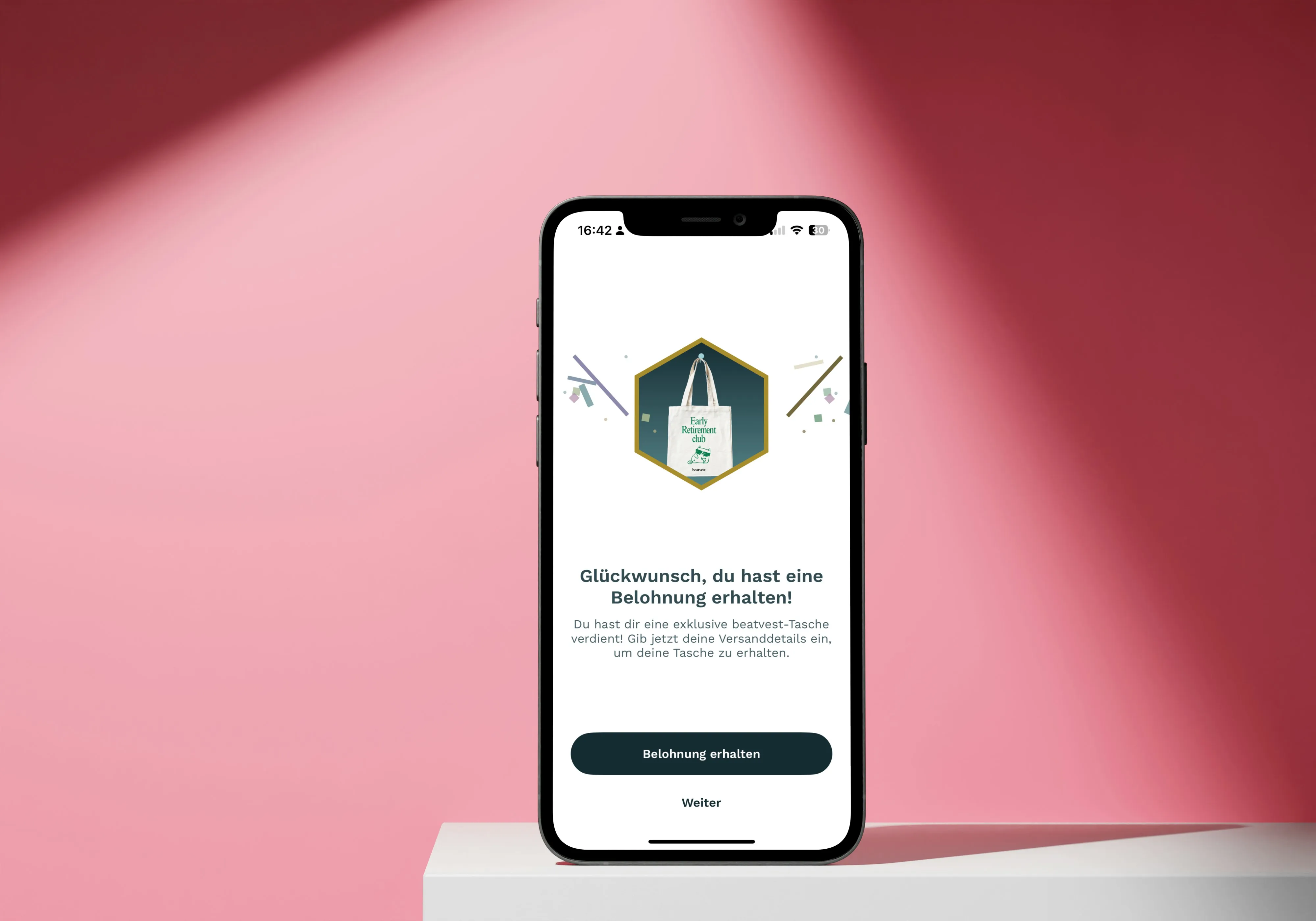 Punkte sammeln und Belohnungen