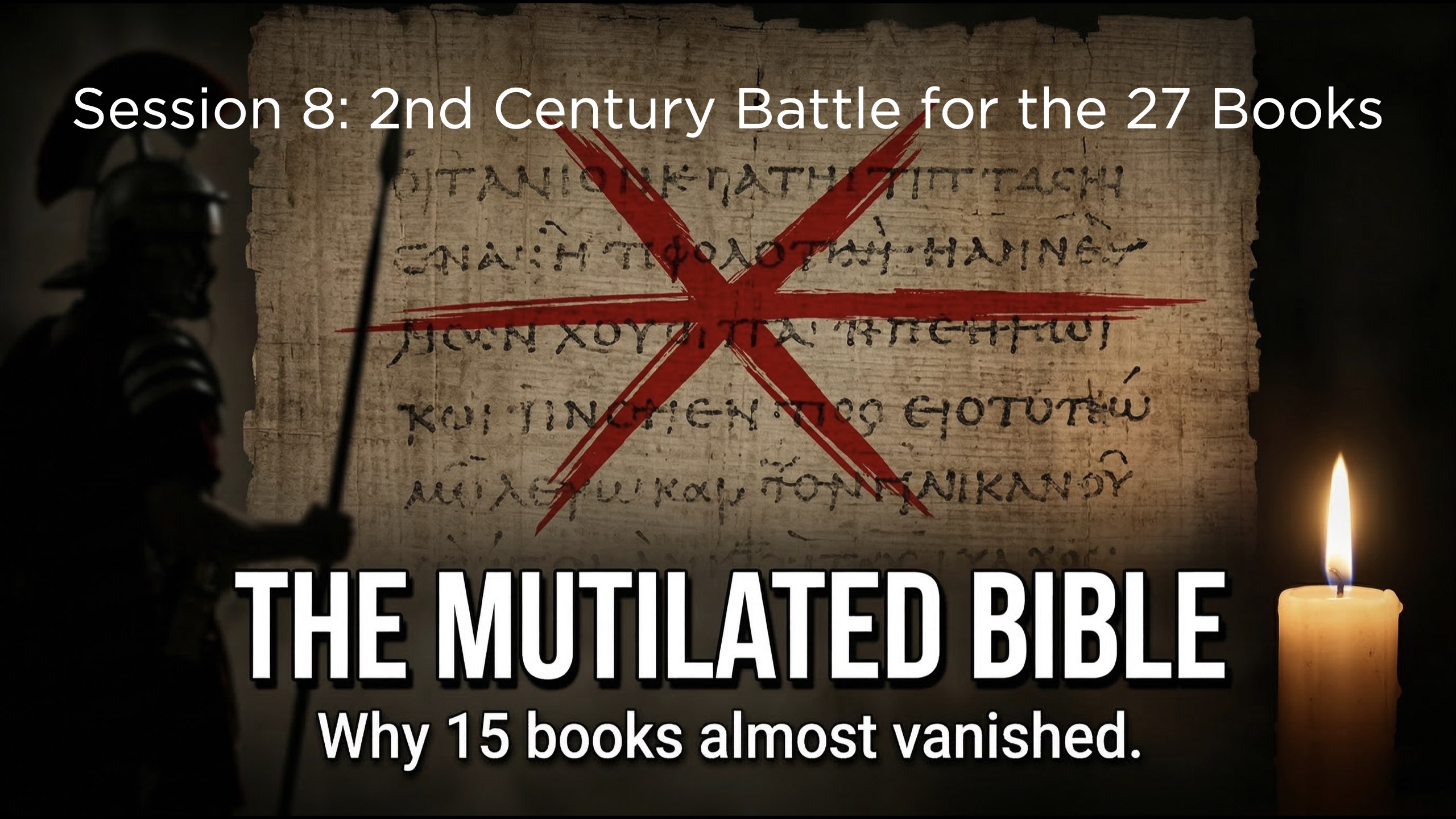 Session 8: 2nd Century Battle for the 27 Books