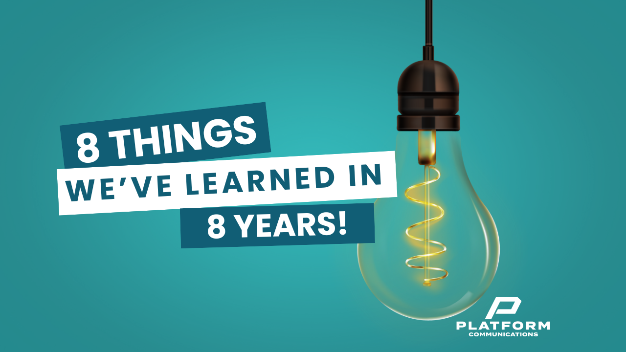 8 Things We've Learned in 8 Years