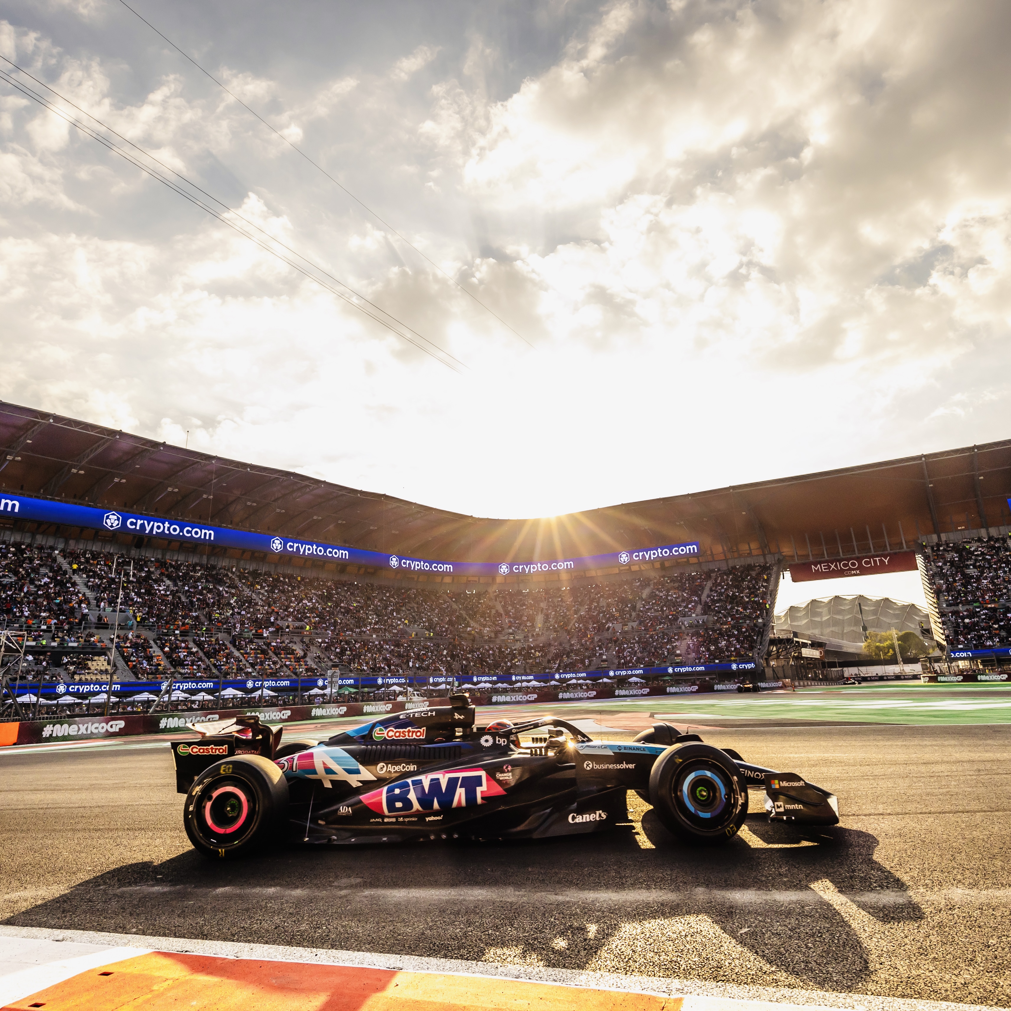 Pitlane to P13 for Esteban in Mexico